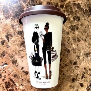 Henri Bendel Megan Hess Design Travel Mug NWT